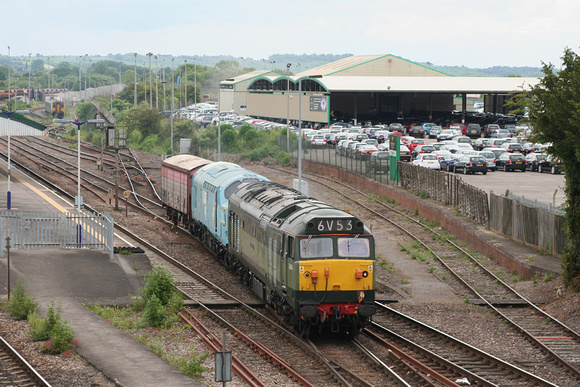 50044 (D444) and 37308 Westbury 09.06.2010