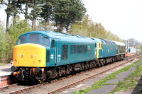 45135 47402 and 24054 (D5054) Battersby Station 04.05.2006