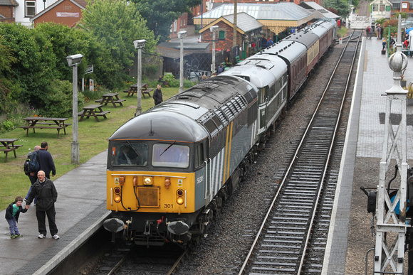 56301 and 31207 (D5631) Sheringham Station 15.06.2013