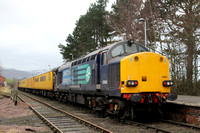 37605 and 37607 Battersby Station 06.02.2013