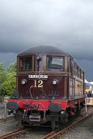 Metropolitan Railway Electric Locomotive No12 York NRM 09.06.2012