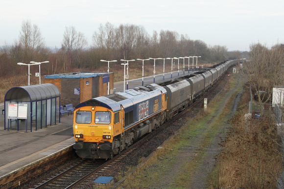 66705 Eaglescliffe Station 06.01.2013