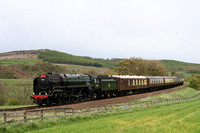 BR 8P 4-6-2 Britannia No70000 Battersby 13.05.2012