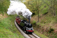 BR 4MT 2-6-4T No80072 (80116) Beck Hole 29.04.2011