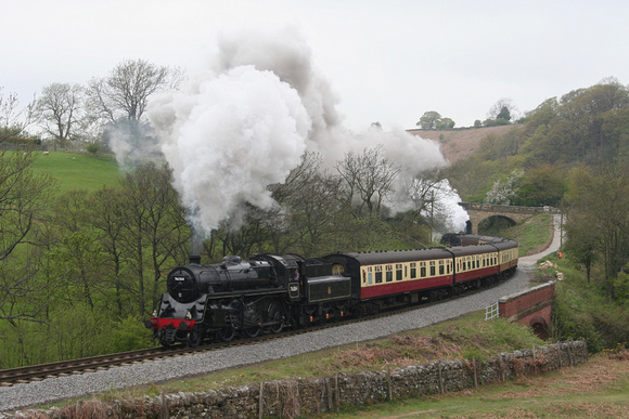 BR 4MT 2-6-0 No76079 (76084) Darnholm 29.04.2011