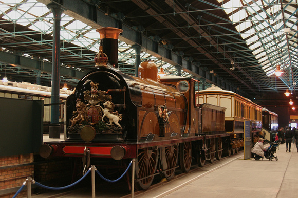 LBSCR B1 0-4-2 No214 York NRM 03.03.2012