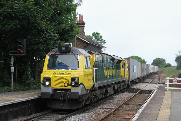 70001 Westerfield Station 13.06.2013