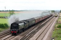 SR Battle of Britain 4-6-2 BR No34067 Colton Junction 22.07.2011